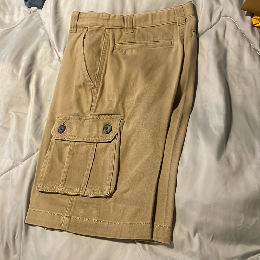 Boys khaki shorts